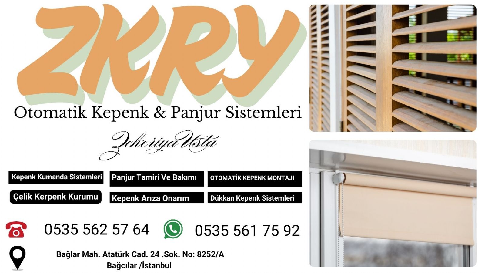 Bağcılar  Panjur Kepenk Tamiri